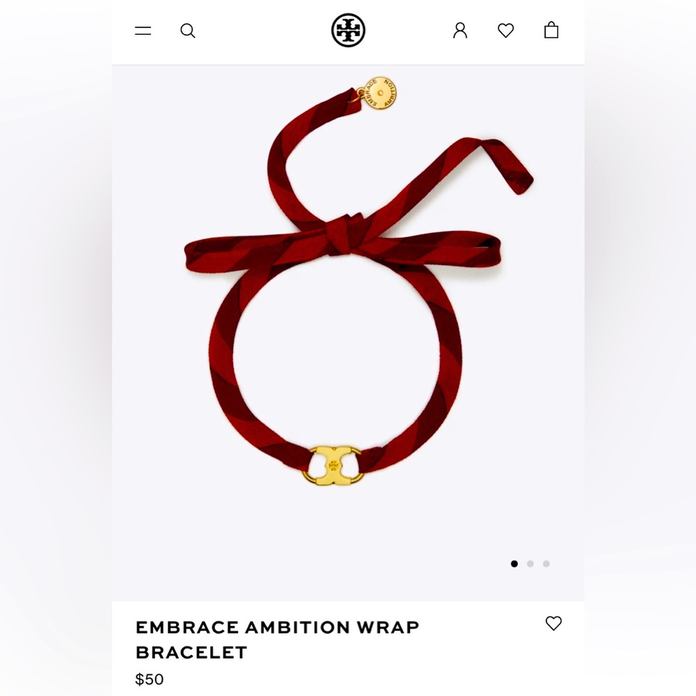 Tory Burch Foundation Wrap Bracelet